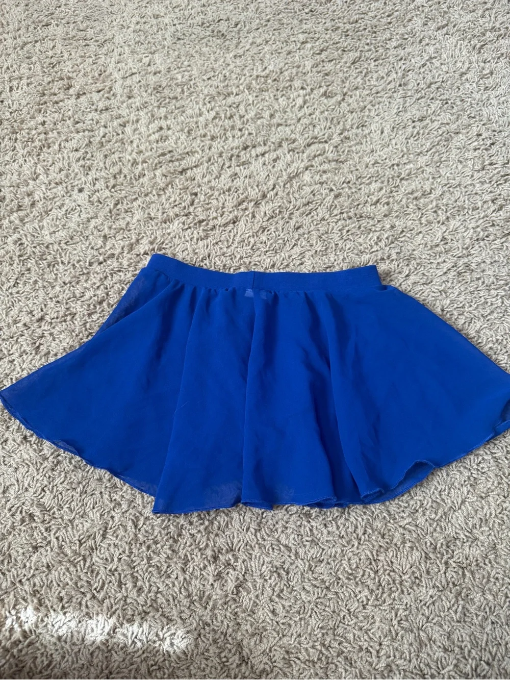 Eurotard CL Blue Chiffon Flared Skirt